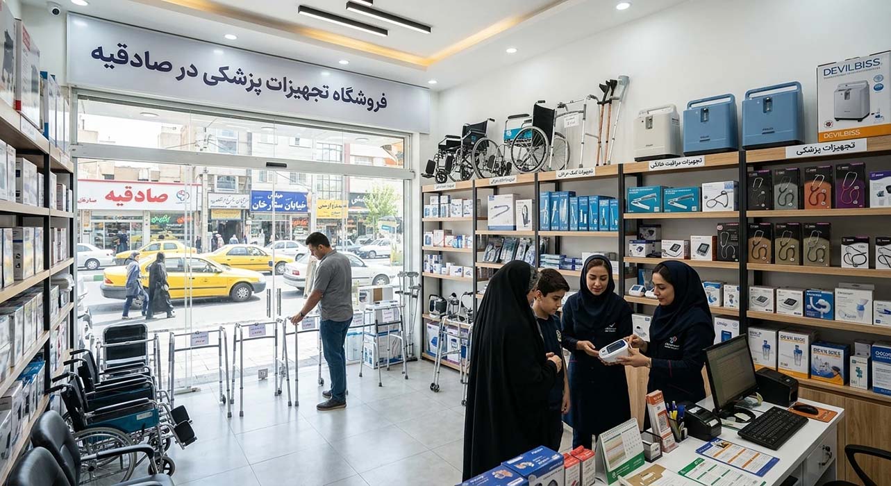 تجهیزات پزشکی در صادقیه