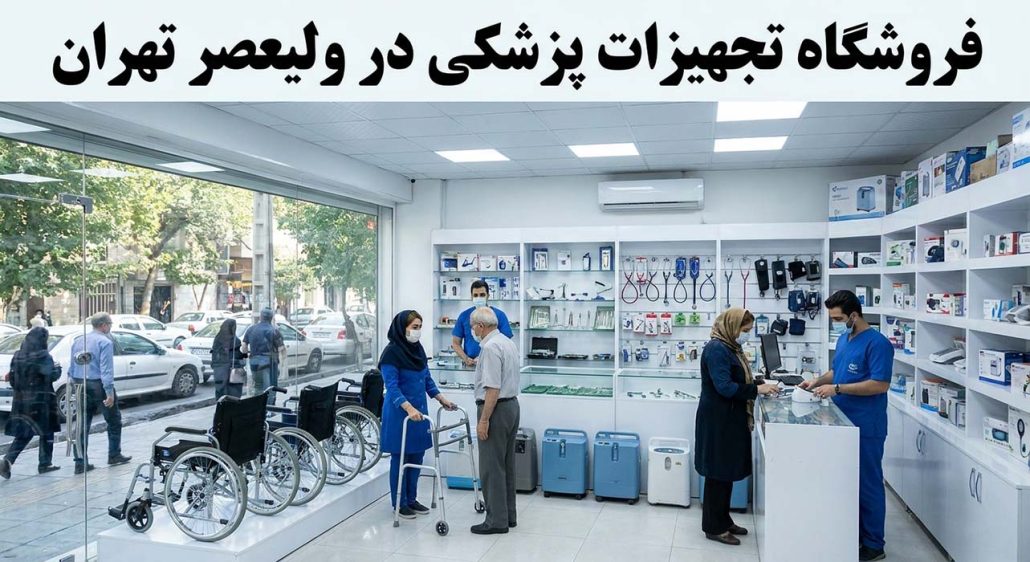 تجهیزات پزشکی در خیابان ولیعصر